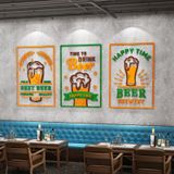  Tranh mica EPeBen dán tường nổi 3d hình Quán Bia decor trang trí Quán Nhậu, Quán Đồ Nướng 