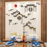  Tranh mica EPeBen dán tường nổi 3d hình Phong Cách Cổ Trung Hoa decor trang trí Quán Ăn, Nhà Hàng, Văn Phòng, Cửa hàng 