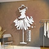  Tranh mica EPeBen dán tường nổi 3d hình Fashion Women decor trang trí Cửa Hàng, Shop Thời Trang 