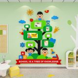  Tranh mica EPeBen dán tường nổi 3d hình Cây học tập trang trí mica trang trí Phòng ngủ cho bé, Mẫu giáo, Phòng học 