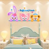  Tranh mica EPeBen dán tường nổi 3d hình Những con thú nhồi bông vui nhộn decor trang trí Phòng ngủ cho bé, Lớp học 