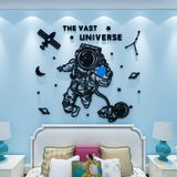  Tranh mica EPeBen dán tường nổi 3d hình phi hành gia decor trang trí Cửa hàng, Phòng cho bé, Phòng ngủ, Mẫu giáo 