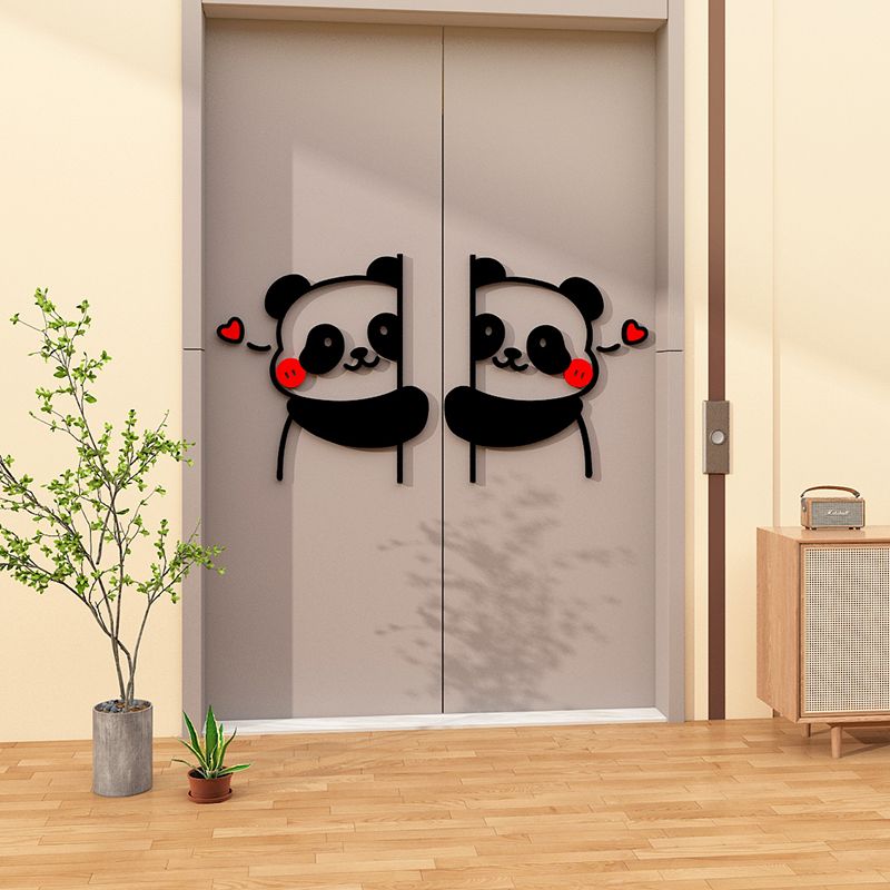  Tranh mica EPeBen dán tường nổi 3d Mèo Nhỏ Tò Mò trang trí Phòng cho bé, Phòng ngủ 