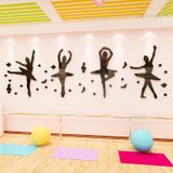  Tranh mica EPeBen dán tường nổi 3d hình thiếu nữ múa ba lê décor, trang trí Phòng ngủ, Phòng làm việc, Phòng nhạc 