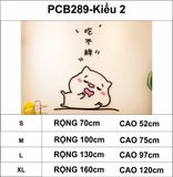  Tranh mica EPeBen dán tường nổi 3d hình Bé Heo Welcome trang trí cửa ra vào, cửa hàng, quán ăn, địa điểm kinh doanh - 