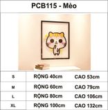  Tranh mica EPeBen dán tường nổi 3d hình gấu trúc, chim, hổ decor trang trí phòng cho bé, mầm non, mẫu giáo, lớp học 