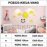  Tranh mica EPeBen dán tường nổi 3d hình dán tường đám mây dễ thương decor trang trí lớp học, mầm non, mẫu giáo 