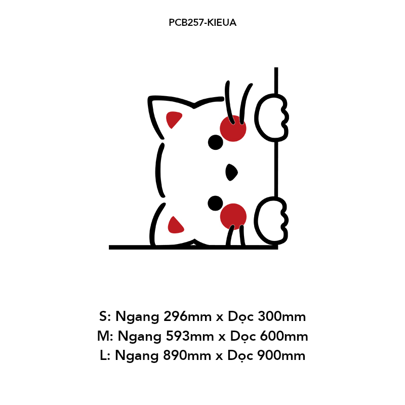  Tranh mica EPeBen dán tường nổi 3d Mèo Nhỏ Tò Mò trang trí Phòng cho bé, Phòng ngủ 