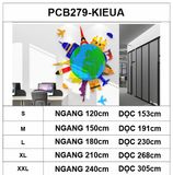 Tranh mica EPeBen dán tường nổi 3d hình Trái Đất của bé decor trang trí Phòng cho bé, Phòng ngủ, Phòng khách,Mầm non 