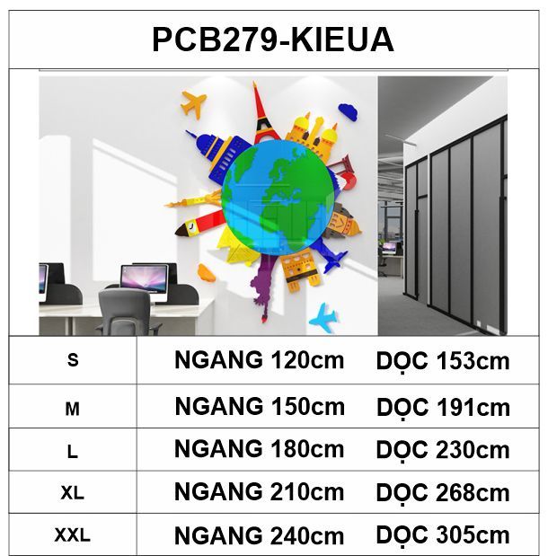  Tranh mica EPeBen dán tường nổi 3d hình Trái Đất của bé decor trang trí Phòng cho bé, Phòng ngủ, Phòng khách,Mầm non 