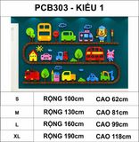  Tranh mica EPeBen dán tường nổi 3d hình xe cộ ô tô đường xá giao thông, xây dựng, decor trang trí phòng cho bé, mầm non 