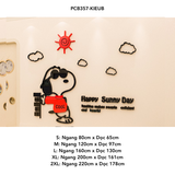  Tranh mica EPeBen dán tường nổi 3d hình Snoopy Sunny Day decor trang trí Phòng Cho Bé, Phòng Ngủ 