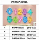  Tranh mica EPeBen dán tường nổi 3d hình Số Đếm  decor trang trí Phòng cho bé, Phòng ngủ, Phòng khách,Mầm non 