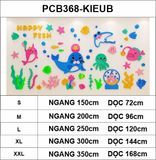  Tranh mica EPeBen dán tường nổi 3d hình Nàng Tiên Cá  decor trang trí Phòng cho bé, Phòng ngủ, Phòng khách,Mầm non 