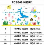  Tranh mica EPeBen dán tường nổi 3d hình Nàng Tiên Cá  decor trang trí Phòng cho bé, Phòng ngủ, Phòng khách,Mầm non 