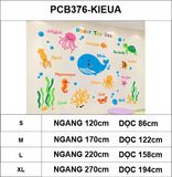  Tranh mica EPeBen dán tường nổi 3d hình Thế Giowis Đại Dương decor trang trí Phòng cho bé, Phòng ngủ, Mầm non 