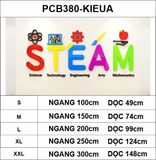  Tranh mica EPeBen dán tường nổi 3d hình STeam decor trang trí Phòng học, Phòng ngủ, Phòng khách,Mầm non 