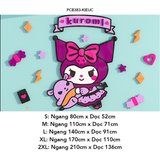  Tranh mica EPeBen dán tường nổi 3d hình dán Kuromi Cinnamoroll decor trang trí Phòng ngủ cho bé, Mẫu giáo, Cửa hàng 