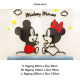  Tranh mica EPeBen dán tường nổi 3d hình Mikey ngủ say décor, trang trí Phòng ngủ, Phòng cho bé, Mẫu giáo, Phòng khách 