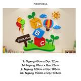  Tranh mica EPeBen dán tường nổi 3d hình Cây học tập trang trí mica trang trí Phòng ngủ cho bé, Mẫu giáo, Phòng học 