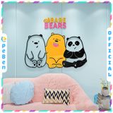  Tranh mica EPeBen dán tường nổi 3d hình dán 3 chú gấu Bare dễ thương decor trang trí Phòng ngủ, Lớp Mẫu giáo, Phòng học 