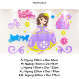  Tranh mica EPeBen dán tường nổi 3d hình công chúa Elsa, Sofia decor trang trí Phòng ngủ cho bé, Phòng học, Mẫu giáo 