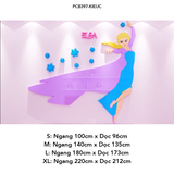  Tranh mica EPeBen dán tường nổi 3d hình công chúa Elsa, Sofia decor trang trí Phòng ngủ cho bé, Phòng học, Mẫu giáo 
