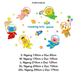  Tranh mica EPeBen dán tường nổi 3d hình Phi Hành Gia cùng hành tinh decor trang trí Phòng ngủ cho bé, Phòng học Mẫu giáo 