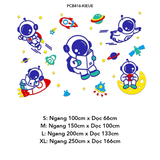  Tranh mica EPeBen dán tường nổi 3d hình Phi Hành Gia cùng hành tinh decor trang trí Phòng ngủ cho bé, Phòng học Mẫu giáo 