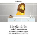  Tranh mica EPeBen dán tường nổi 3d hình Thế giới vua sư tử decor trang trí Phòng ngủ, Phòng học, Phòng cho bé 