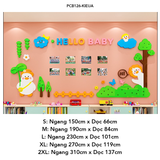  Tranh mica EPeBen dán tường nổi 3d hình Khung trưng bày ảnh trang trí Phòng cho bé, Phòng khách,Phòng Học 