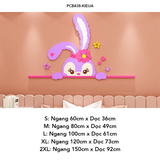  Tranh mica EPeBen dán tường nổi 3d hình Những con thú nhồi bông vui nhộn decor trang trí Phòng ngủ cho bé, Lớp học 