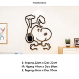  Tranh mica EPeBen dán tường nổi 3d hình Chú chó Snoopy vui nhộn decor trang trí Phòng ngủ cho bé, Phòng khách, Mẫu giáo 