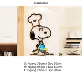  Tranh mica EPeBen dán tường nổi 3d hình Chú chó Snoopy vui nhộn decor trang trí Phòng ngủ cho bé, Phòng khách, Mẫu giáo 