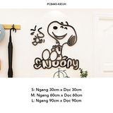  Tranh mica EPeBen dán tường nổi 3d hình Chú chó Snoopy vui nhộn decor trang trí Phòng ngủ cho bé, Phòng khách, Mẫu giáo 