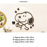  Tranh mica EPeBen dán tường nổi 3d hình Chú chó Snoopy vui nhộn decor trang trí Phòng ngủ cho bé, Phòng khách, Mẫu giáo 