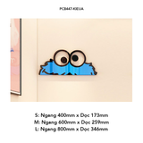  Tranh mica EPeBen dán tường nổi 3d hình Sesame Street decor trang trí Phòng ngủ cho bé, Lớp Học Mẫu giáo, Khu Vui Chơi 