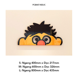  Tranh mica EPeBen dán tường nổi 3d hình Sesame Street decor trang trí Phòng ngủ cho bé, Lớp Học Mẫu giáo, Khu Vui Chơi 