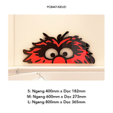  Tranh mica EPeBen dán tường nổi 3d hình Sesame Street decor trang trí Phòng ngủ cho bé, Lớp Học Mẫu giáo, Khu Vui Chơi 