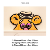  Tranh mica EPeBen dán tường nổi 3d hình Sesame Street decor trang trí Phòng ngủ cho bé, Lớp Học Mẫu giáo, Khu Vui Chơi 