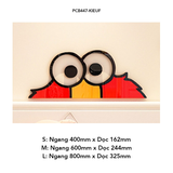  Tranh mica EPeBen dán tường nổi 3d hình Sesame Street decor trang trí Phòng ngủ cho bé, Lớp Học Mẫu giáo, Khu Vui Chơi 
