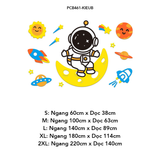  Tranh mica EPeBen dán tường nổi 3d hình Vũ trụ Phi Hành Gia decor trang trí Phòng ngủ cho bé, Phòng khách, Lớp Mẫu giáo 