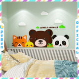  Tranh mica EPeBen dán tường nổi 3d hình Cùng nhau khám phá decor trang trí Phòng ngủ cho bé, Lớp Mẫu giáo, Mầm non 