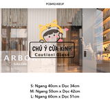  Tranh mica EPeBen dán tường nổi 3d Hình Welcome, Xin Chào trang trí Cửa Hàng, Quán Ăn, Shop Thời Trang 