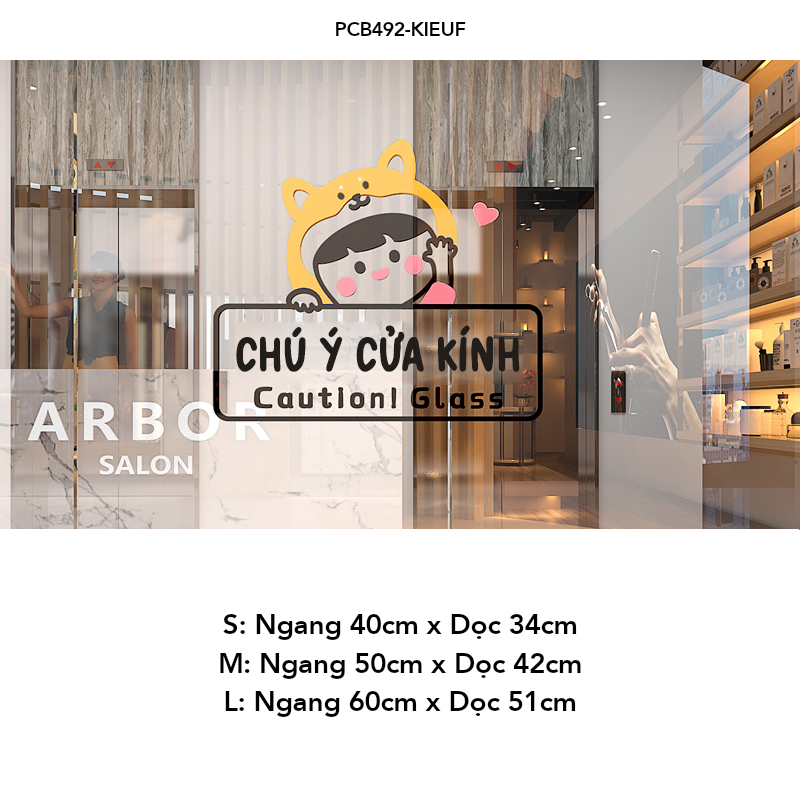  Tranh mica EPeBen dán tường nổi 3d Hình Welcome, Xin Chào trang trí Cửa Hàng, Quán Ăn, Shop Thời Trang 