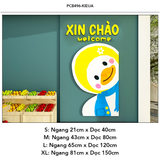  Tranh mica EPeBen dán tường nổi 3d Hình Xin Chào, Thanh You, Good Day trang trí Cửa Hàng, Quán Ăn, Shop Thời Trang 