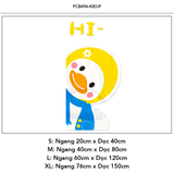  Tranh mica EPeBen dán tường nổi 3d Hình Xin Chào, Thanh You, Good Day trang trí Cửa Hàng, Quán Ăn, Shop Thời Trang 