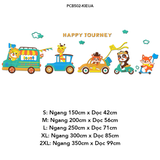  Tranh mica EPeBen dán tường nổi 3d hình Hành trình vui vẻ decor trang trí Phòng cho bé, Phòng ngủ, Phòng khách, Mẫu giáo 