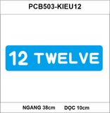  Tranh mica EPeBen dán tường nổi 3d hình Màu sắc và con số decor trang trí Bậc Cầu Thang Phòng cho bé, Lớp Học Mẫu giáo 