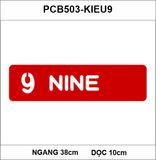  Tranh mica EPeBen dán tường nổi 3d hình Màu sắc và con số decor trang trí Bậc Cầu Thang Phòng cho bé, Lớp Học Mẫu giáo 